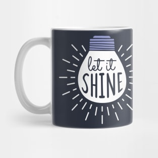 light bulb shining creative ideas Mug